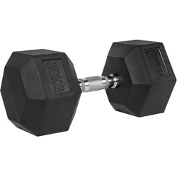Kurzhantel Hexagon - Hantel - Dumbbell - Pro Stück - 1 bis 40 kg schwarz 30kg