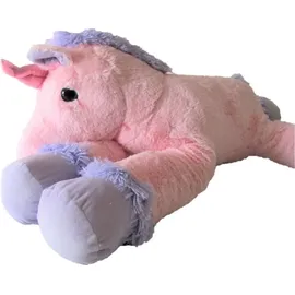 Geschenkestadl XXL Einhorn Rosa Plüschtier 110 cm riesen groß Kuscheltier