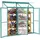 Gegaden Frühbeet Aluminium Grau Blankglas 0 mm 0,99 m2
