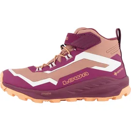 Lowa Kinder Trailux GTX Mid Schuhe (Größe 33, lila)
