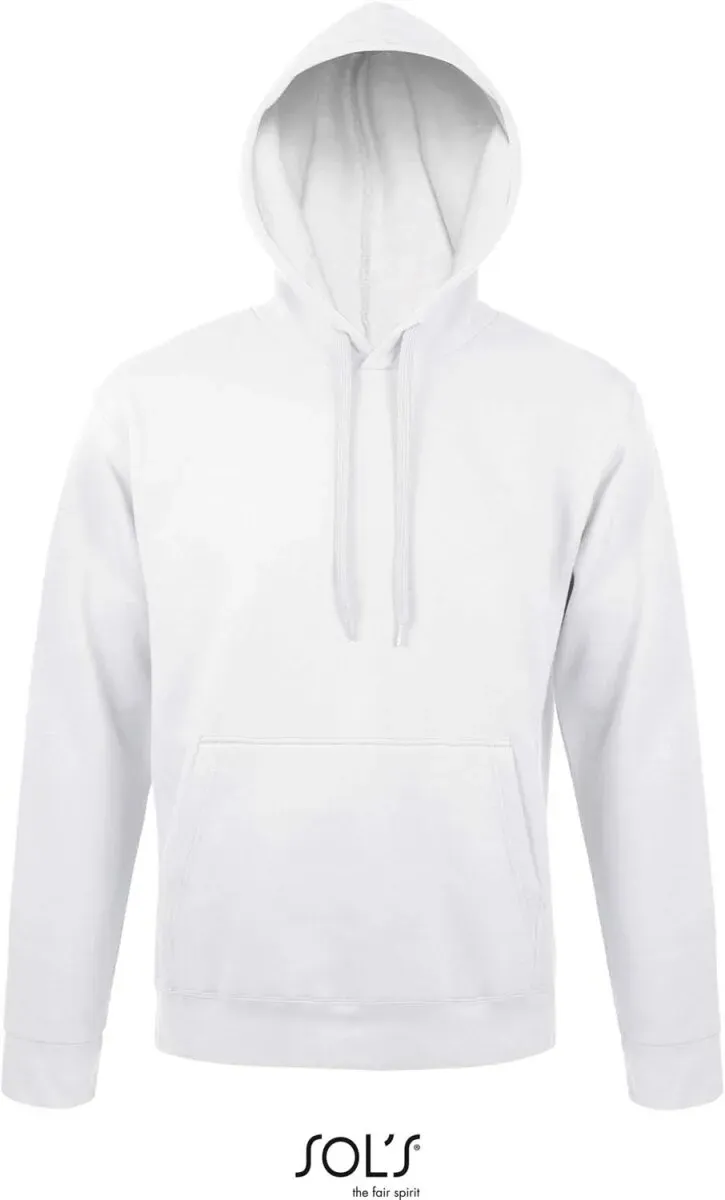 SOLS Unisex Kapuzen Sweater Hoodie 47101 white 3XL