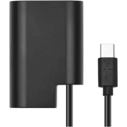 Caruba PD-DCC12 Panasonic DMW-BLF19 Dummy-Akku, USB-Typ-C-Spiralkabel