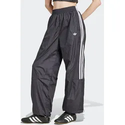 Sporthose ADIDAS ORIGINALS "TEAMGEIST TP", Damen, Gr. L, N-Gr, schwarz, Obermaterial: 100% Polyamid, sportlich, Hosen