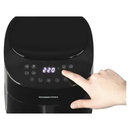 GOURMETmaxx Heißluft-Fritteuse Digital 4,5l schwarz
