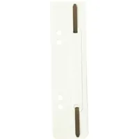 Exacompta 426002B 250er Pack Plastik-Heftstreifen weiß. Aus PP-Folie kaufmännische