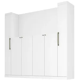 vente-unique Bettbrücke, Weiß 206 cm