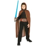 Rubie ́s Kostüm Star Wars Jedi Accessoire-Set für Kinder 4-teilig, Alles, was Du als junger Jedi Padawan benötigst! braun