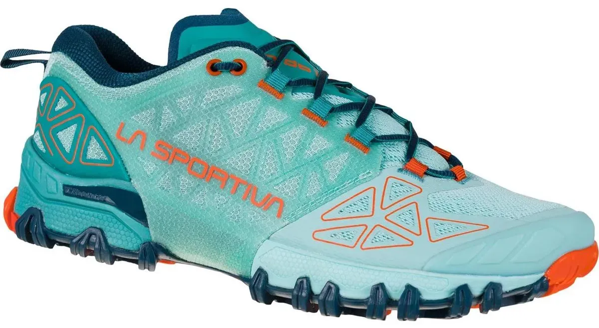 La Sportiva Bushido II Woman lagoon/cherry tomato (638322) 36