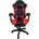 Hti-Living Krit Relax Gaming-Stuhl Schwarz-Rot