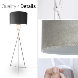 Paco Home Kate uni Color E27 beige