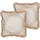 Beliani Dekokissen AGRIMONY 45 x 45 cm Beige