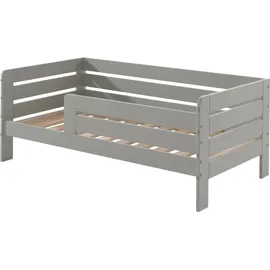 Vipack Kinderbett Junior 70 x 140 cm Kiefer grau