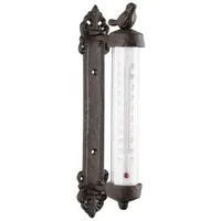 Hi Haushalt International HI Wandthermometer 9,5x5x27 cm, Wand-Thermometer