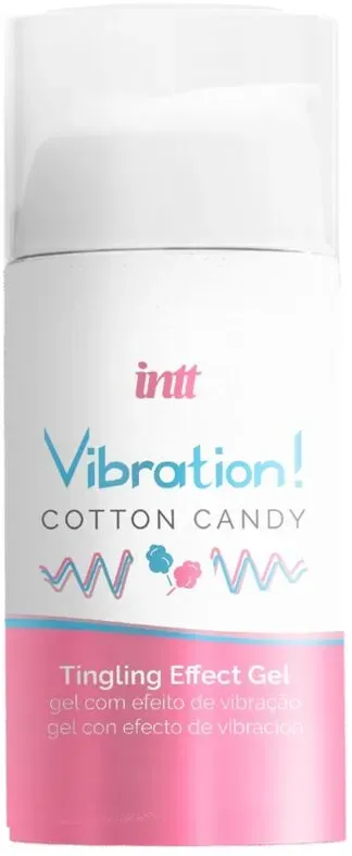INTT  Kraftvolles Intimstimulierendes Zuckerwatte flüssiges Vibratorgel 15 ml