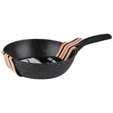 Orbegozo SFH 8528 - Bratpfanne, geschmiedetes Aluminium, Antihaftbeschichtung, PFOA-frei, 1 Liter, schwarz, Durchmesser 28 cm