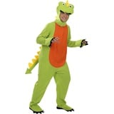 Funidelia | Dinosaurier Kostüm für Herren Tiere, T-Rex, Jurassic Park, Film und Serien - Kostüm für Erwachsene & Verkleidung für Partys, Karneval & Halloween - Größe L - XL - Grün