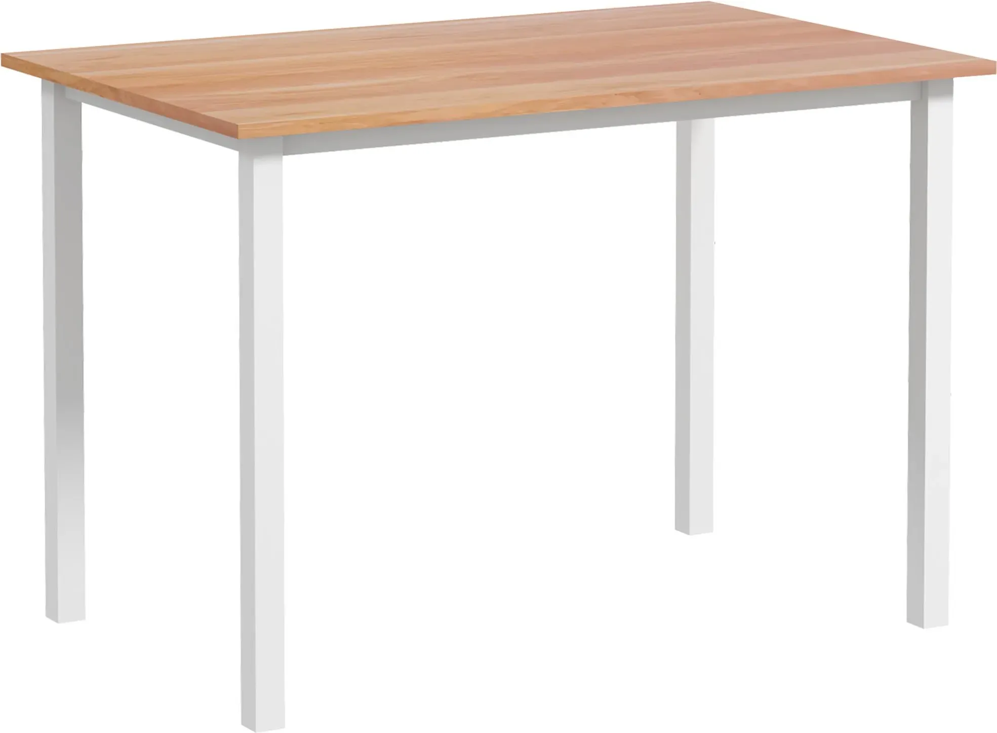 HOMCOM Esstisch erweiterbarer Küchentisch für 6 Personen Wohnzimmertisch Stahl braun 110-160 x 70 x 76 cm ideal für Esszimmer   Aosom.de