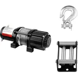 MSW / Seilwinde Elektrische 12 v Motorwinde Seilhebezug Seilzug 2.040 kg