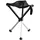 Walkstool Dreibeinhocker Comfort L schwarz (057145)
