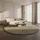 KADIMA DESIGN Teppich Schlafzimmer Hochflor Unifarben Samtweich Waschbar Strapazierfähig Wohnzimmer Rund, 80x80 cm, – SPREE von Kadima Design