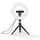 Hama LED Ringlicht mit Stativ Handy, 8“ Ringleuchte, 21 cm Durchmesser