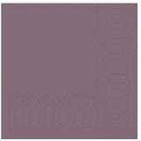Duni Cocktailserviette 24x24 cm, 3lagig plum,
