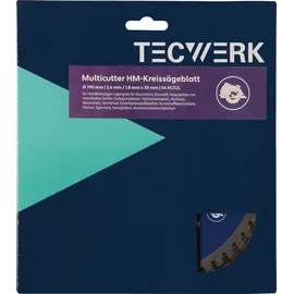 tecwerk Handkreissägeblatt AD 210 mm Z.54 HLTCG Schnitt-B.2,4 mm