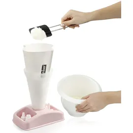 Zenker Spritzbeutelhalter ''Patisserie'' in Rosa - (L)21 x (B)11 cm