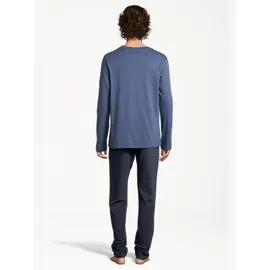 SCHIESSER Pyjama Night & Home Dunkelblau 58