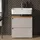 Vicco Waschbeckenunterschrank Majest 2 Schubladen 60,1 x 62 x 30,1 cm Weiß
