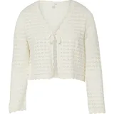 QS Strickjacke beige 52