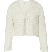 QS Strickjacke beige 52