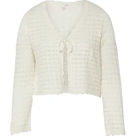 QS Strickjacke beige 52