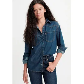 Levi's Teodora Western Hemd Blau L