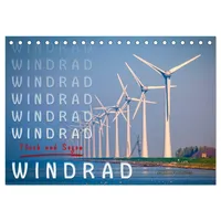 Calvendo Windrad - Fluch und Segen (Tischkalender 2025 DIN