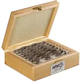 AMF Parallelunterlagensatz Nr.6344SP Inh.8 PA Gr.9-23 wellenförmig L.110mm