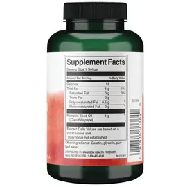 Swanson Kürbiskernöl 1000 mg Kapseln 100 St.