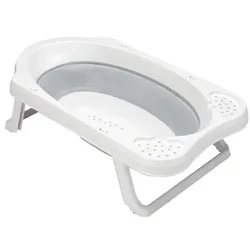 keeeper Faltbare Babybadewanne maja 33 L in grau
