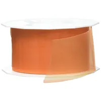 Präsent C.E. Pattberg Sheer Organzaband orange, - 25-m-Rolle 40 mm Breite, Zubehör zum Dekorieren & Basteln, Dekoband