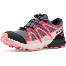 Salomon SPEEDCROSS WP J Kinder Grau/Rosa/Rot 30