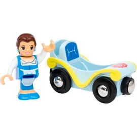 BRIO Disney Princess Belle mit Waggon