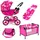 Bayer Design Puppenwagen Cosy Set Sterne Pink