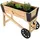 nyvi Pflanzbeet NYVIGreen Mini mit Rädern - Kleines Gartenbeet Perfekt für Jungpflanzen, Gemüse. Kräuter & Blumen