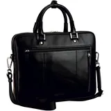 LEONHARD HEYDEN Montreal Aktentasche Leder 38 cm schwarz