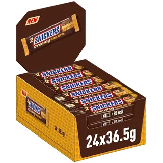 Snickers Creamy Peanut Butter Milchschokolade 24 Packungen 36,5 g