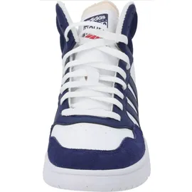 adidas Hoops 3.0 Mid Cloud White / Dark Blue / Dark Blue 44