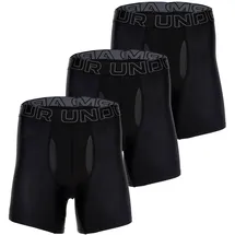 Under Armour Boxershorts unifarben schwarz 4XL 3er Pack