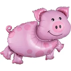 Folienballon Schwein