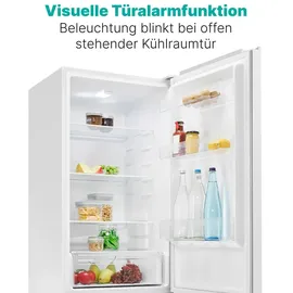 Bomann KG 7357 Kühl-Gefrierkombination (315 l, 1858 mm hoch, Weiß)