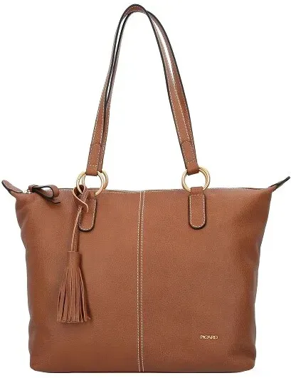 Picard Calico Shopper Tasche Leder 39 cm  braun